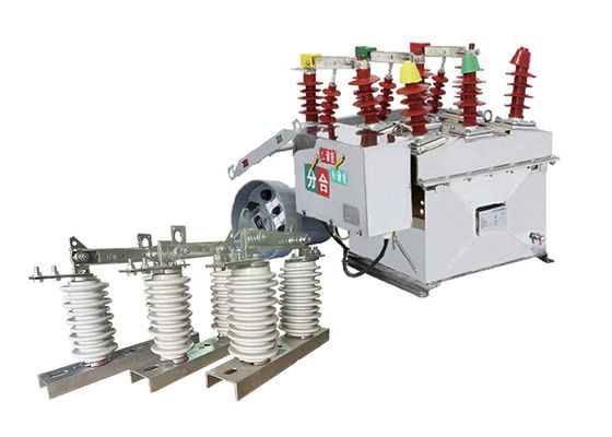 jakość  High Efficiency High Voltage Three Pahses Vacuum Circuit Breaker Matched With Portable Outdoor Disconnector Switch fabryka